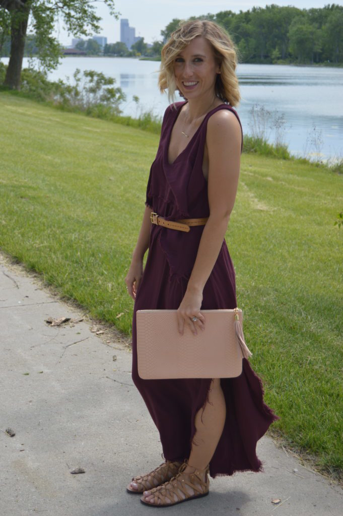 Belted Maxi