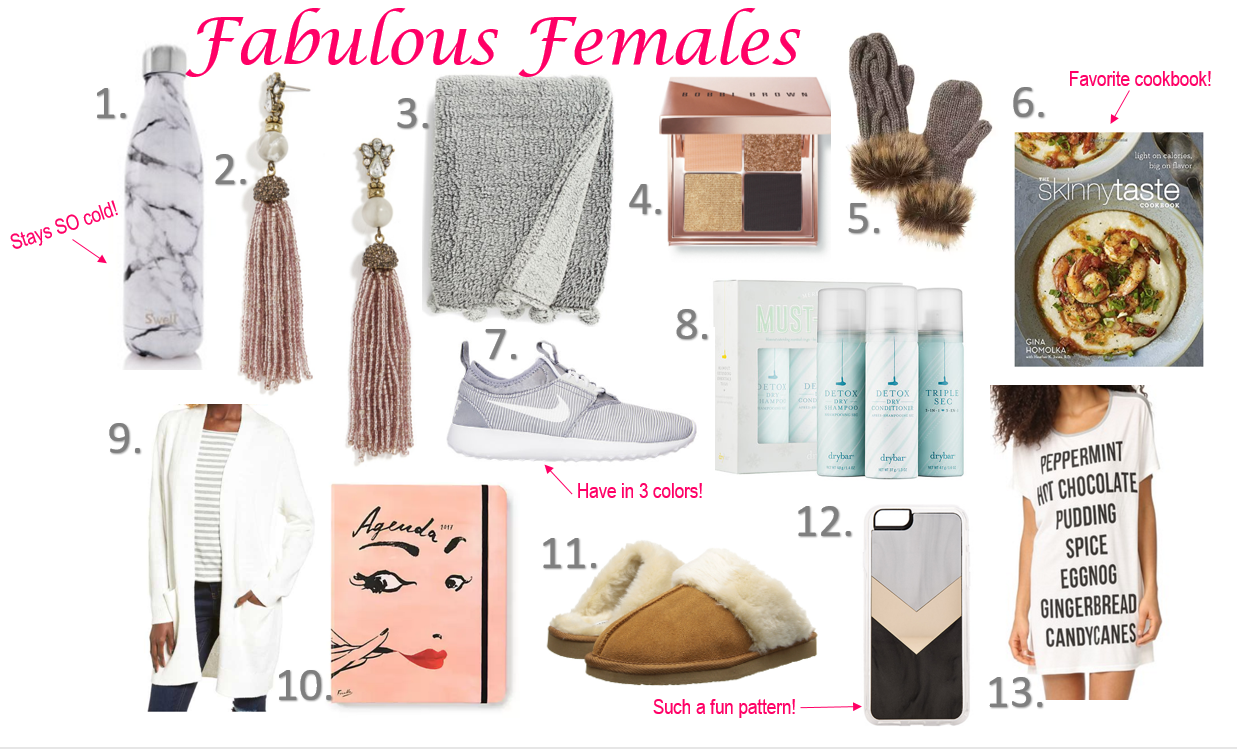 Cyber Monday + Fabulous Females Gift Guide