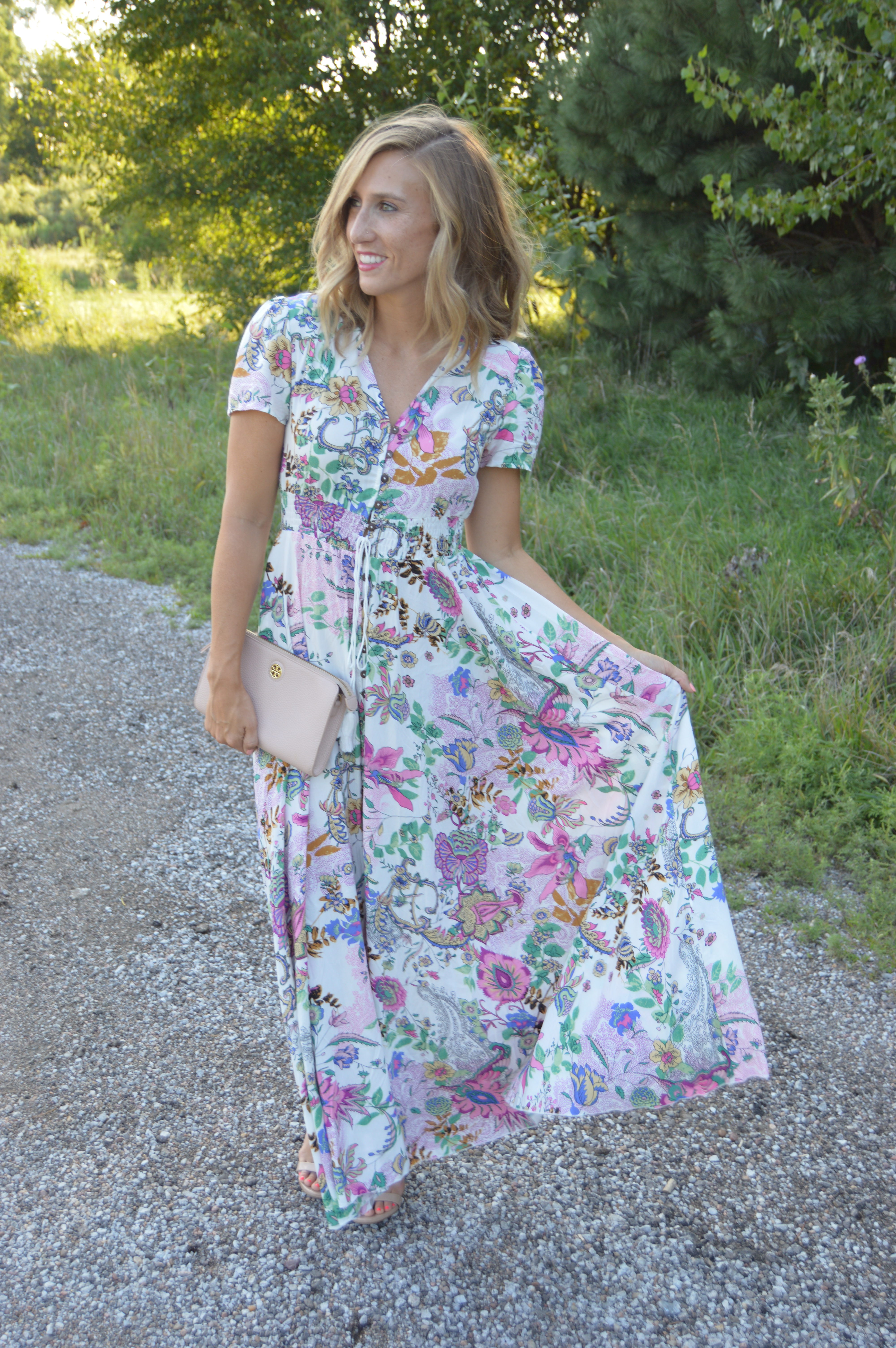 Feminine, Floral Maxi